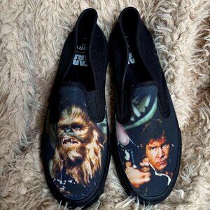 Star Wars Men's Cloud Slip-on Han and Chewie Sneakers by Sperry Mens Size 7